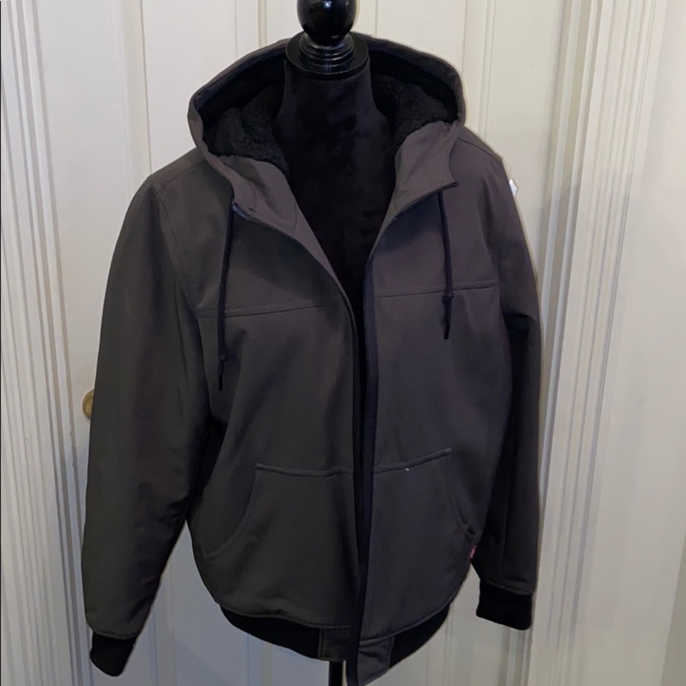 Levi’s men’s hooded coat jacket size large